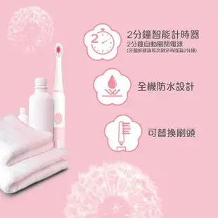【Colgate 高露潔】3D音波CUSHION CLEAN電動牙刷(多角度拋光/溫和牙齦SPA)