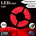Red Waterproof 12V 5M 2835 SMD 300 Leds LED Strip Lights Car Boat Caravan