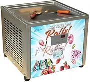 Kolice commcercial 18" (45cm) single round pan fried ice cream machine,ice cream roll machine,roll ice cream machine