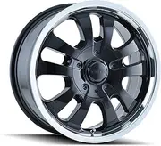 D10 Black Wheel with Machined Lip (18x8.5"/5x130mm)