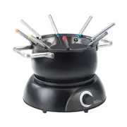 Davis & Waddell Electric Fondue Set 11Pcs Cheese Chocolate Melting Pot