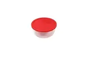 Pyrex Simply Store 2 Cup Round Container with Red Lid
