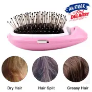Ionic Styling Hair Brush Straight Smooth Silky Hair Stainless Steels Bris