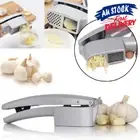 2 in1 Kitchen Tool Heavy Duty Aluminum Mincer Garlic Press Slicer Crusher Ginger