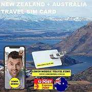 7/15 Days New Zealand + Australia Travel SIM Card | Unlimited Data | Plug-n-Play (7 Days)