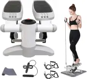 Portable Stair Stepper for Exercise - Mini Stepper Fitness Equipment with LCD...