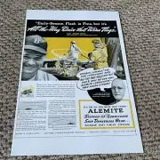 Jimmie Foxx, Alemite Lubricants Poster 11 x 17 (265)