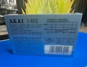 AKAI SX 90 min Type I Blank Audio Cassette Tape - Made In Japan - New Coolness