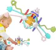 Baby Activity Cube | Fine Motor Skill Sensory Animal Cube | Play Center, Travel Toys, Early Learning Activities for Kids 3 Month+