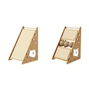 Cat Scratcher Scratching Pad Hideout Play House Scratching Board for Wall and