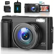 4K Digital Camera for Photography Autofocus 48MP Vlogging Camera for YouTube ...
