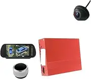 T5 3D 360 PRO AHD Camera Surround View System DVR Driving with Bird View Panorama System Nano Coating Anti-Fog & Rain-Proof(3D Monitor)