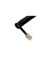 One Black Avaya Lucent Partner MLS Six Foot Phone Handset Cord, New