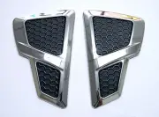 CHROME FENDER SIDE VENTS TURN LIGHT COVER FOR ISUZU RODEO 2012+ NEW DMAX D-MAX
