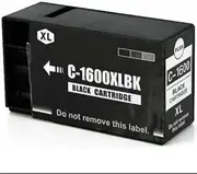 Generic PGI-1600XL Black Ink Cartridge for Canon MAXIFY MB2060, MB2160, MB2360, MB2760