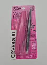 Covergirl Lash Blast Full Lash Bloom Mascara Plus Eye Pencil Very Black #800