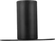 Abaodam 1 PC Speaker Stage Seat Speaker Pole Mount Speaker Wire Mic Speaker Stand Studio Speaker Mount Pole Amplifier Stand Stands Speakers for Computer Desktop Iron Speaker Holder Black