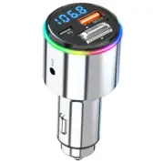 2X(Bc88 Car Bluetooth 5.3 Fm Transmitter Fm Radio Adapter Bc88 Car J5Q3)9098
