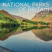 National Parks of Britain - 2025 Wall Calendar 16 month by Gifted Stationery