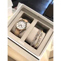 在飛比找蝦皮購物優惠-FOSSIL 典雅女錶手環手鍊禮盒組 美國🇺🇸連線代購