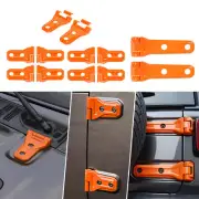 Door Hinge Cover & Hood Hinge Cover Trim Kit Exterior For Jeep Wrangler JL 2018+ (for: Jeep)