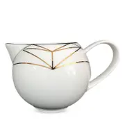 Prouna Gem Cut Gold Creamer