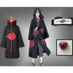 COS NARUTO UCHIHA ITACHI AKATSUKI NINJA HALLOWEEN COSTUME