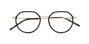 Kaleos Hunham Titanium C3 Men's Glasses Gold Size 51 - Private Health Rebate - Blue Light Block Available
