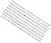 BGBLKLGPPN LED Backlight Strip 5 Lamp Compatible with 49HR332M05A0 V3 V4 Yha 4C-LB490T-HR4 YH1 YH7 YHJ Yh6 49E301 49U3600C CRH-AT493030080569QREV1.0 TV Light Strip