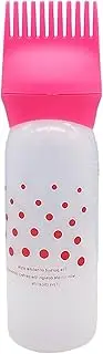 Generisch Hair Oil Applicator Bottle, Oil Scalp Applicator, Oil Applicator for Hair Dye, Hair Oil Applicator Bottle for Hair Dye, Precise Oil Comb for Scalp and Hair Care