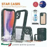 iPhone16 15 14 13 12 11Pro XSMAX XR Waterproof Case Shockproof Underwater Cover