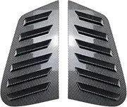 Compatible for VW Golf 4 MK4 Rear Window Side Louvers ABS Carbon Fiber Cover Trim Car Accessories 1997 1998 1999 2001 2002 2003 2004-2006