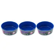 3PK Paws & Claws 14.5cm/500ml Tuff Stuff Pet Bowl Medium - Blue
