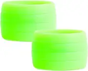 Zibeem Strap Fixing Ring for Bikes | Reusable Handlebar Grip Strap Plug,Set of 2 Waterproof Bike Supplies, Small Fasten Tool for Urban Commuting