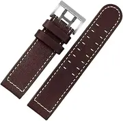 [EMAIGlPLO] Fit For Hamilton Khaki Watch H77616533 H70615733 Watch Strap Genuine Leather Jazz Field Men WatchBand 20 22mm