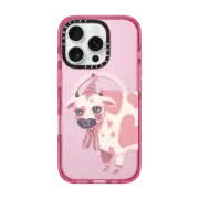 iPhone 16 Pro Impact Case MagSafe Compatible STRAWBERRY COW