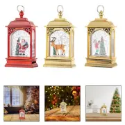 Christmas Snow Globe, Illuminated Snow Globe Lantern, Glittering Christmas