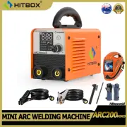 HITBOX ARC Welder 220V LED Portable MMA Stick Mini Welding Machine For DIYers