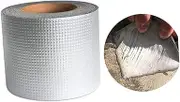LAPYAPPE Home Butyl Tape Repair Tape Duct Tape Waterproof Tape Aluminum Boat Sealer Waterproof Sealant High Temperature Tape Double Sided Tape Aluminum Foil Tape Butyl Rubber Tape Silver