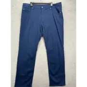 Buffalo David Bitton Jeans Mens 40X32 Archer Blue Slim Straight Leg Stretch NEW