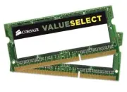 Corsair 8GB (2x4GB) 1600MHz PC3-12800 204-Pin DDR3 SODIMM