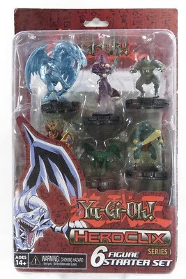 YuGiOh! STARTER Set Series 1 HeroClix Blue Eyes White Dragon Dark Magician Imp
