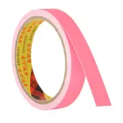 0.7 Inch x 16.5 Feet Glow in the Dark Tape, 1 Roll Tape, Pink
