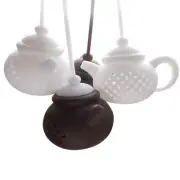 Silicone Tea Leaf Infuser Teapot Tea Leaves Filter Diffuser Herbal Strainer Tool