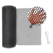10X(Plastic Chicken Wire Fence Mesh,Fencing Wire for Gardening, Poultry4720