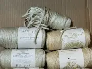 Vintage Elefant Cord SPARKLE 100% Textured Herculon Olefin for Macrame 50yds 3MM
