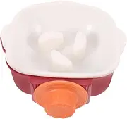 [Totority] Dog Slow Feeder Bowl Removable Design for Pets Promotes Healthy Eating Reduces Gulping Durable for Wet Dry Food for Dogs Cats and Animals