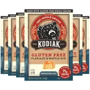 Kodiak Cakes Frontier Oat Gluten Free Protein Pancake and Waffle Mix 16oz Pac...