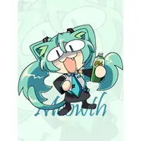 在飛比找ETMall東森購物網優惠-miku初音未來男裝純棉短袖T恤