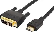 Amazon Basics HDMI to DVI Adapter Cable, Black, 0.9 Meters, 10-Pack